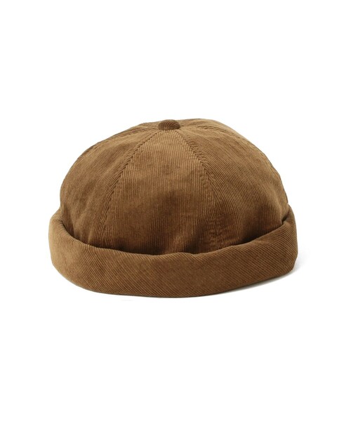 BEAMS HEART（ビームスハート）の「コード ロールキャップ（キャップ・メンズ・ブラック/ダークブラウン/ベージュ/ブラウン・ONE SIZE）」の3枚目の写真