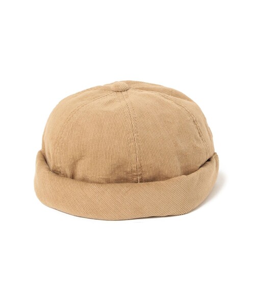 BEAMS HEART（ビームスハート）の「コード ロールキャップ（キャップ・メンズ・ブラック/ダークブラウン/ベージュ/ブラウン・ONE SIZE）」の4枚目の写真