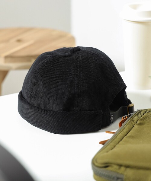 BEAMS HEART（ビームスハート）の「コード ロールキャップ（キャップ・メンズ・ブラック/ダークブラウン/ベージュ/ブラウン・ONE SIZE）」の15枚目の写真