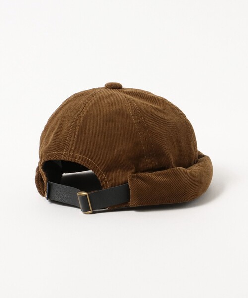 BEAMS HEART（ビームスハート）の「コード ロールキャップ（キャップ・メンズ・ブラック/ダークブラウン/ベージュ/ブラウン・ONE SIZE）」の5枚目の写真