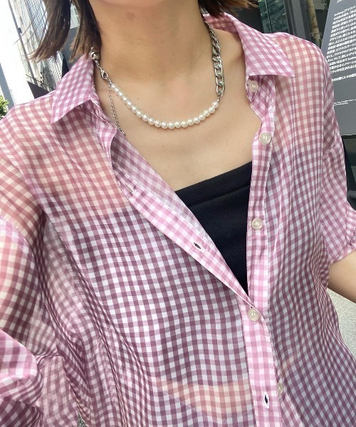 Six M（シックスエム）の「【SixM/シックスエム】Mail（ネックレス・レディース・シルバー・FREE）」の16枚目の写真