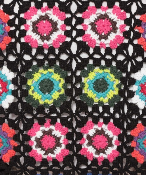 JEANASIS（ジーナシス）の「ハンドクロシェショートカーディガン/954598（カーディガン/ボレロ・レディース・ブラック/グレー・FREE）」の15枚目の写真