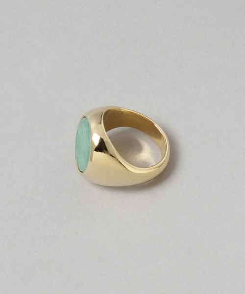 HARE(ハレ)の「Natural stoneリング(HARE)(リング・レディース・ブラック/グリーン/ゴールド/ゴールド系その他・FREE)」の21枚目の写真