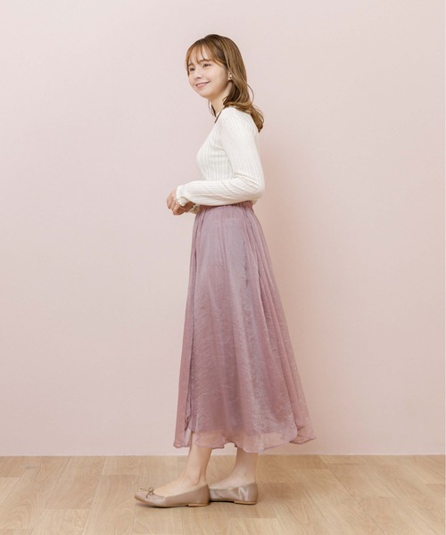 flower（フラワー）の「グロスリリースカート（スカート・レディース・グリーン/パープル・FREE）」の14枚目の写真