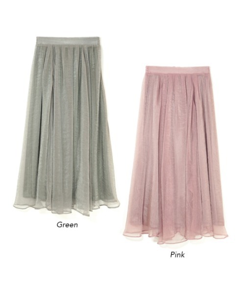 flower（フラワー）の「グロスリリースカート（スカート・レディース・グリーン/パープル・FREE）」の18枚目の写真