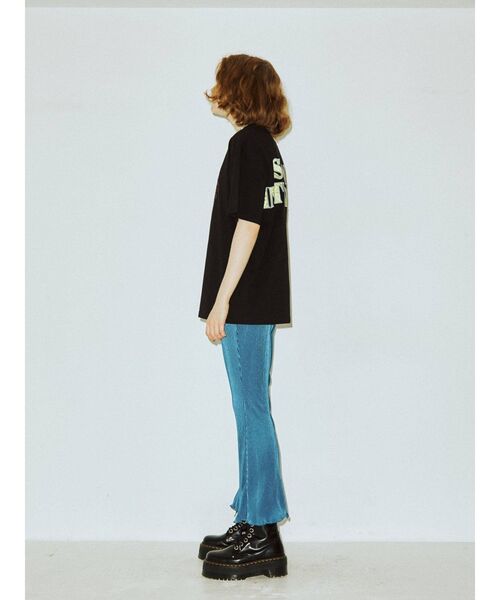 jouetie（ジュエティ）の「プリーツサテンイージパンツ（その他パンツ・レディース・ブラック/ブルー/パープル/ブラウン/その他1・MEDIUM）」の11枚目の写真