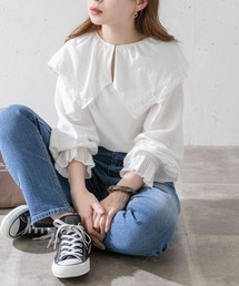 URBAN RESEARCH Sonny Label | ラッフルカラーブラウス(シャツ/ブラウス)