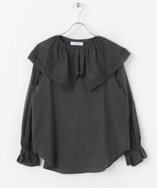 URBAN RESEARCH Sonny Label（アーバンリサーチサニーレーベル）の「ラッフルカラーブラウス（シャツ/ブラウス・レディース・オフホワイト/スミクロ・FREE）」の15枚目の写真