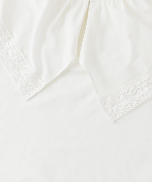 URBAN RESEARCH Sonny Label（アーバンリサーチサニーレーベル）の「ラッフルカラーブラウス（シャツ/ブラウス・レディース・オフホワイト/スミクロ・FREE）」の13枚目の写真