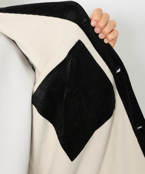 Lee（リー）の「Lee/リー　コーデュロイ　ロングジャケット（カバーオール・メンズ・ブラック/ブラウン/オリーブ・SMALL/MEDIUM/LARGE）」の13枚目の写真