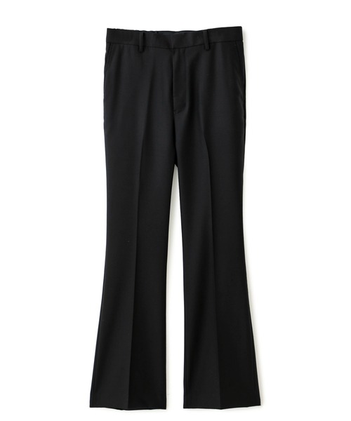 LiNoH(リノー)の「【LiNoH】JET BLACK FLARE PANTS(その他パンツ・メンズ・ブラック・1/2)」の1枚目の写真