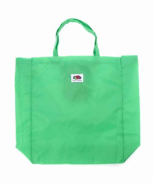 FRUIT OF THE LOOM(フルーツオブザルーム)の「【FRUIT OF THE LOOM】ROUND PACKABLE BAG/パッカブルバック(トートバッグ・メンズ・レッド/オレンジ/パープル/グリーン・FREE)」の2枚目の写真