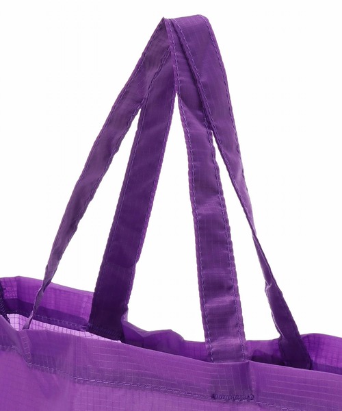FRUIT OF THE LOOM(フルーツオブザルーム)の「【FRUIT OF THE LOOM】ROUND PACKABLE BAG/パッカブルバック(トートバッグ・メンズ・レッド/オレンジ/パープル/グリーン・FREE)」の10枚目の写真