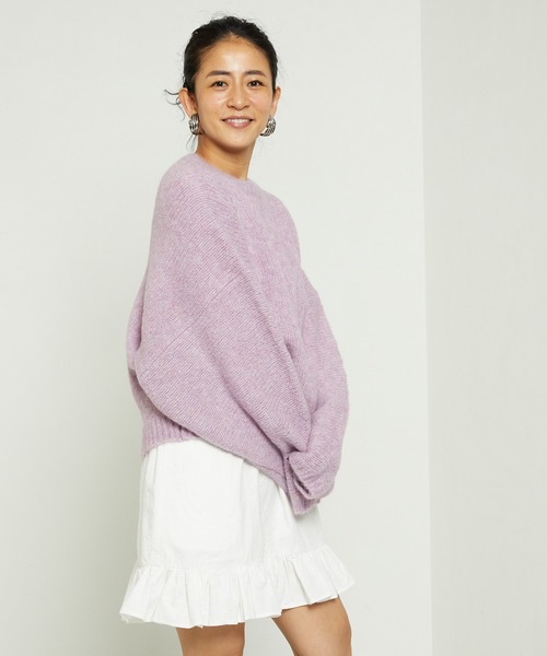 完売品　FREAK'S STORE Freada ラメ系ミックスニット Freada（フリーダ）の「Freada/フリーダ ラメ糸ミックスニット（ニット