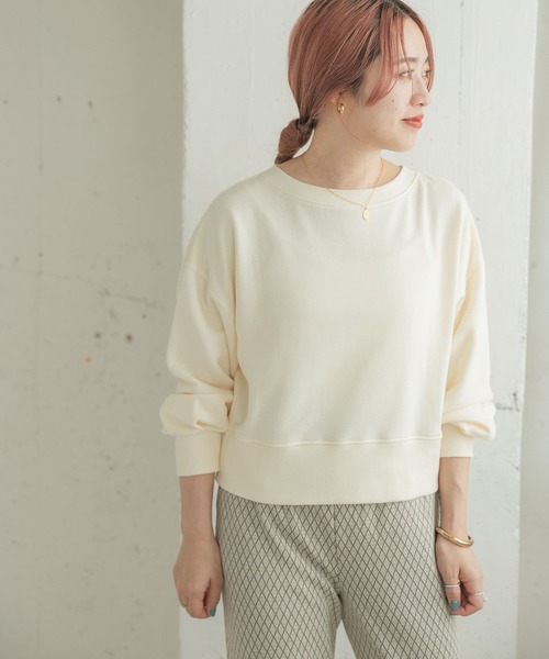 ITEMS URBANRESEARCH（アイテムズ アーバンリサーチ）の「2WAYスウェット（スウェット・レディース・ブラック/グレー/オフホワイト/レッド系その他・FREE）」の15枚目の写真