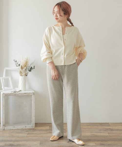 ITEMS URBANRESEARCH（アイテムズ アーバンリサーチ）の「2WAYスウェット（スウェット・レディース・ブラック/グレー/オフホワイト/レッド系その他・FREE）」の9枚目の写真