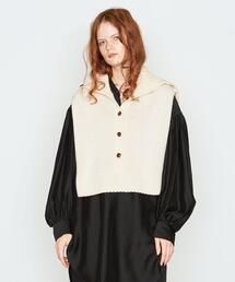 AEWEN MATOPH | ＜AEWEN MATOPH（イウエン マトフ）＞ウール ハイネック ニットベスト(ニット/セーター)