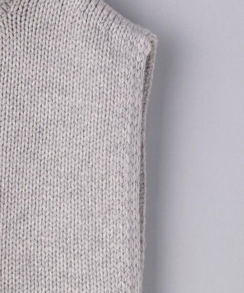 AEWEN MATOPH（イウエン マトフ）の「＜AEWEN MATOPH（イウエン マトフ）＞ウール ハイネック ニットベスト（ニット/セーター・レディース・ライトグレー/オフホワイト・FREE）」の11枚目の写真