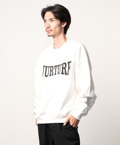 MR.GENTLEMAN（ミスタージェントルマン）の「GRAPHIC CREW NECK SWEAT（スウェット・メンズ・ホワイト/ブラック/グレー・SMALL/MEDIUM/LARGE/X-LARGE）」の4枚目の写真