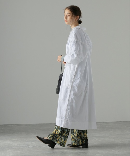 JOURNAL STANDARD（ジャーナルスタンダード）の「【NORMMENT/ノーメント】VINTAGE SHAPE SHIRTS DRESS：ワンピース（ワンピース・レディース・ホワイト/ブラック・FREE）」の11枚目の写真