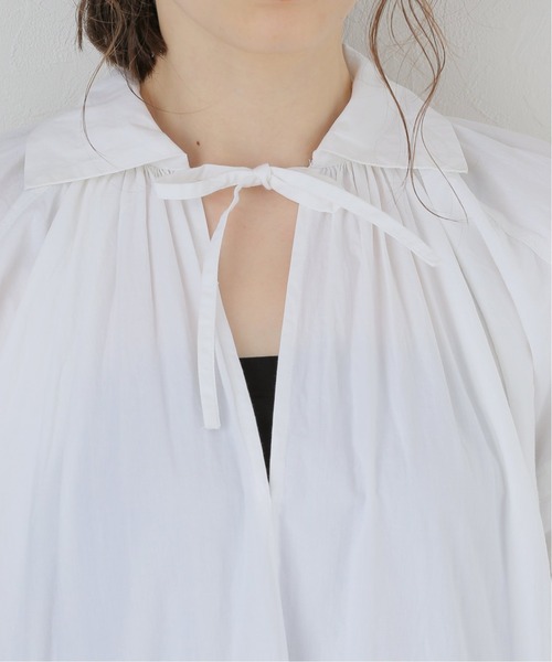 JOURNAL STANDARD（ジャーナルスタンダード）の「【NORMMENT/ノーメント】VINTAGE SHAPE SHIRTS DRESS：ワンピース（ワンピース・レディース・ホワイト/ブラック・FREE）」の22枚目の写真