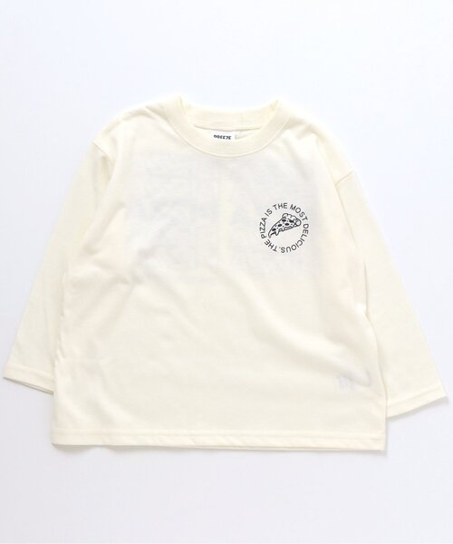 BREEZE(ブリーズ)の「WEB限定 プリントバリエロンT(Tシャツ/カットソー・キッズ・マスタード/サックスブルー/ブルー/ラベンダー/オフホワイト/カーキ/チャコール/ブラック/ベージュ/オレンジ・90/100/130/150/120/140/110)」の15枚目の写真