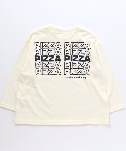 BREEZE(ブリーズ)の「WEB限定 プリントバリエロンT(Tシャツ/カットソー・キッズ・マスタード/サックスブルー/ブルー/ラベンダー/オフホワイト/カーキ/チャコール/ブラック/ベージュ/オレンジ・90/100/130/150/120/140/110)」の16枚目の写真