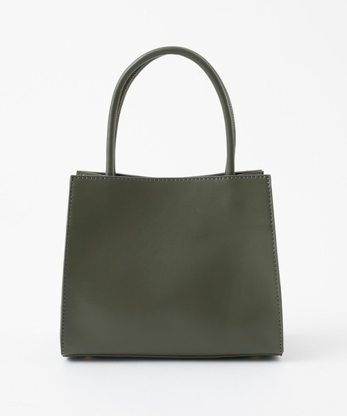 COLONY 2139(コロニートゥーワンスリーナイン)の「リボン結びミニトートバッグ/ショルダーバッグ(トートバッグ・レディース・ブラック/グレイッシュベージュ/カーキ・FREE)」の9枚目の写真