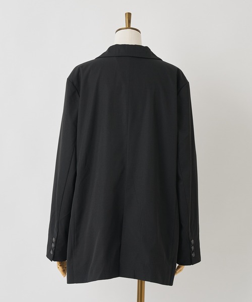 Seemi. byNICECLAUP（ シーミーバイナイスクラップ）の「テーラードルーズジャケット（テーラードジャケット・レディース・ブラック/ベージュ系その他・FREE）」の17枚目の写真