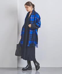 Johnstons of Elgin | 【別注】＜JOHNSTONS（ジョンストンズ）＞CA チェック ストール(ストール/ショール)