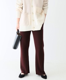 SLOBE IENA | ウォッシャブルウールニットパンツ【ウエストゴム/手洗い可能】◆(その他パンツ)