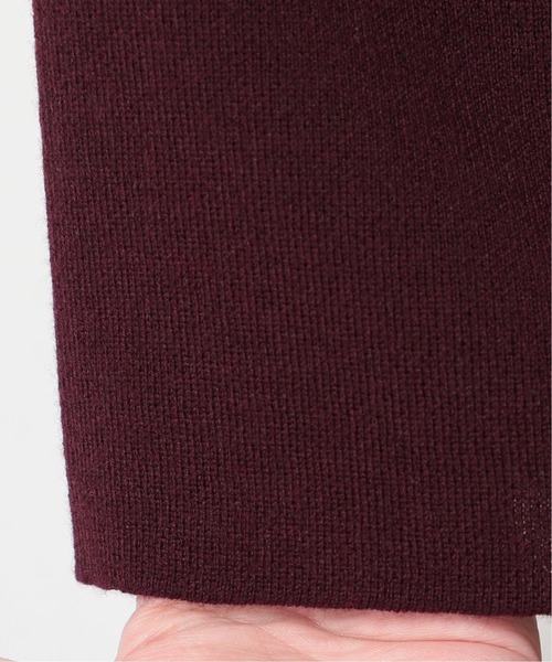 SLOBE IENA(スローブイエナ)の「ウォッシャブルウールニットパンツ【ウエストゴム/手洗い可能】◆(その他パンツ・レディース・ブラック/ブラウン/ベージュ・36/38/40)」の17枚目の写真