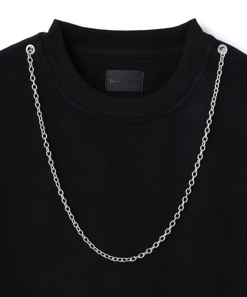 DANKE SCHON（ダンケシェーン）の「DankeSchon/ダンケシェーン/チェーンスウェット（スウェット・メンズ・ブラック/グレー・MEDIUM/LARGE）」の15枚目の写真