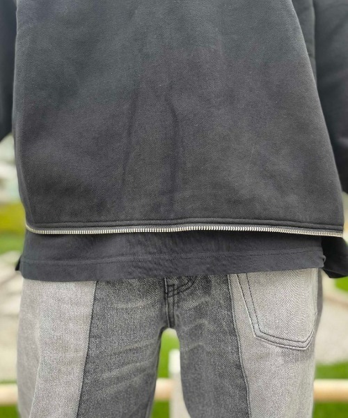 DANKE SCHON（ダンケシェーン）の「DankeSchon/ダンケシェーン/チェーンスウェット（スウェット・メンズ・ブラック/グレー・MEDIUM/LARGE）」の6枚目の写真