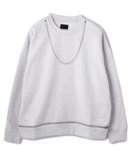 DANKE SCHON（ダンケシェーン）の「DankeSchon/ダンケシェーン/チェーンスウェット（スウェット・メンズ・ブラック/グレー・MEDIUM/LARGE）」の13枚目の写真