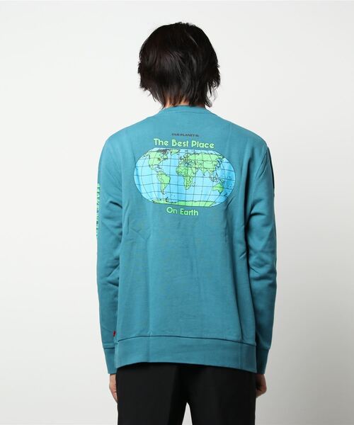 Levi's（リーバイス）の「【Levi's】グラフィッククルーネックスウェット（スウェット・メンズ・グリーン・S/M/L）」の3枚目の写真