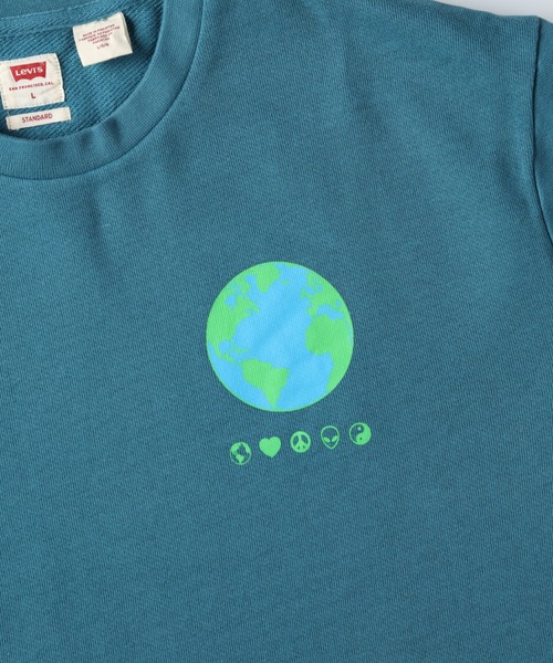 Levi's（リーバイス）の「【Levi's】グラフィッククルーネックスウェット（スウェット・メンズ・グリーン・S/M/L）」の8枚目の写真