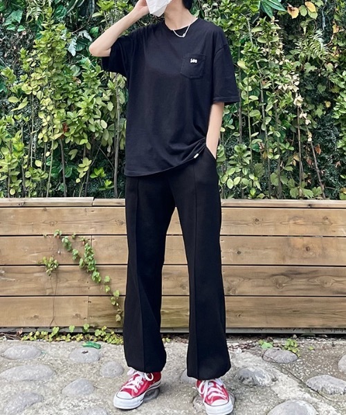 crump（クランプ）の「【crump 】スウェットピンタック ワイドジョガーパンツ(裏起毛)（スウェットパンツ・レディース・ブラック/グレー・X-LARGE/MEDIUM/LARGE/SMALL）」の7枚目の写真