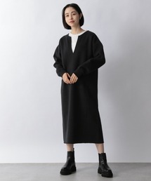 LOWRYS FARM | ウラケＶアキワンピース　239232(ワンピース)