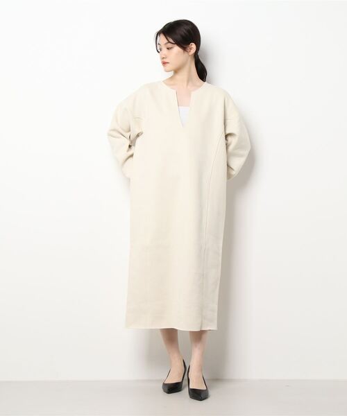 LOWRYS FARM（ローリーズファーム）の「ウラケＶアキワンピース　239232（ワンピース・レディース・ブラック/ブラウン/アイボリー・FREE）」の18枚目の写真