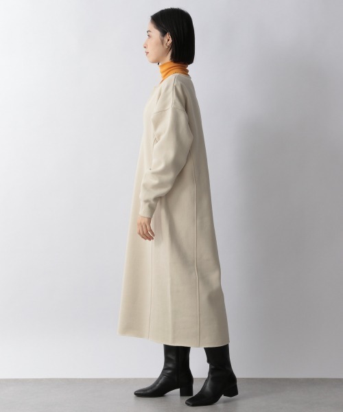 LOWRYS FARM（ローリーズファーム）の「ウラケＶアキワンピース　239232（ワンピース・レディース・ブラック/ブラウン/アイボリー・FREE）」の8枚目の写真