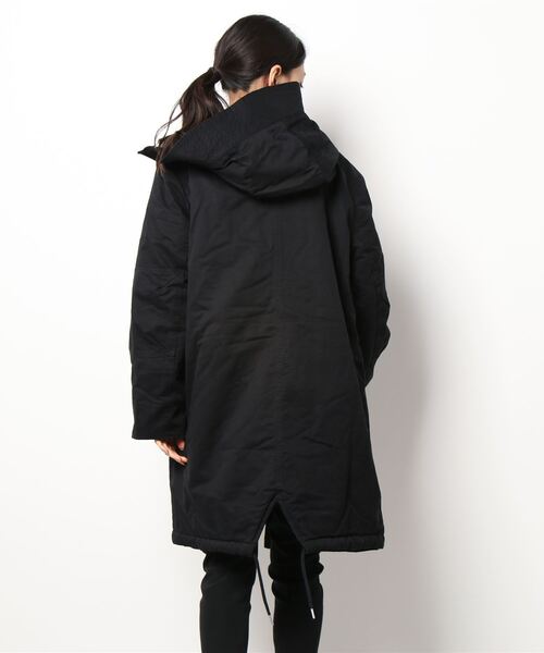 ZADIG&VOLTAIRE(ザディグ エ ヴォルテール)の「KENYA COTON MILI DYE PARKAS(モッズコート・レディース・ブラック・S/M/XS)」の8枚目の写真