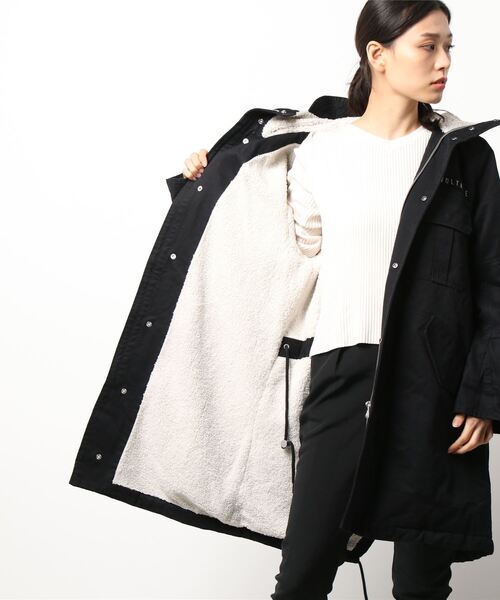 ZADIG&VOLTAIRE(ザディグ エ ヴォルテール)の「KENYA COTON MILI DYE PARKAS(モッズコート・レディース・ブラック・S/M/XS)」の5枚目の写真