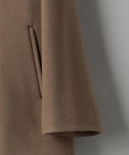 BEAUTY&YOUTH UNITED ARROWS（ビューティーアンドユースユナイテッドアローズ）の「BY ビーバーノーカラーショートコート（その他アウター・レディース・ネイビー/モカ/ナチュラル・S/M/L）」の17枚目の写真