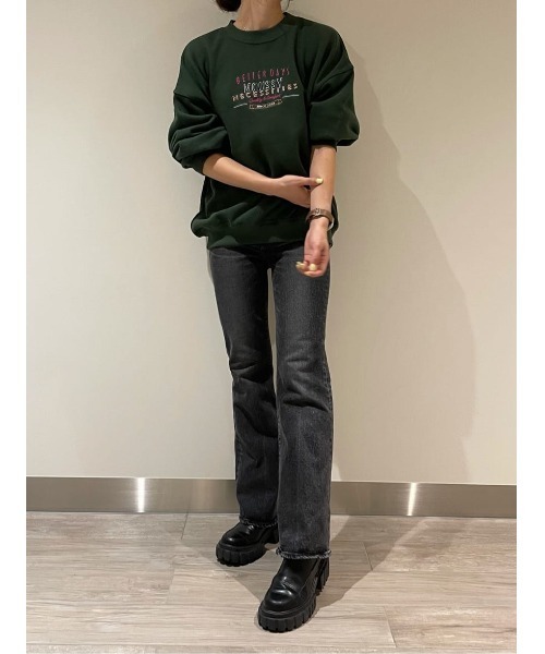 MOUSSY（マウジー）の「BETTER DAYS MOUSSY プルオーバー（スウェット