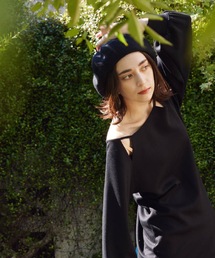 Lina la mer.（リナラメール）の「【Lina la mer. /リナラメール】Powder touch dress / 長袖　スウェット　ワンピース　ドレス（ワンピース）」