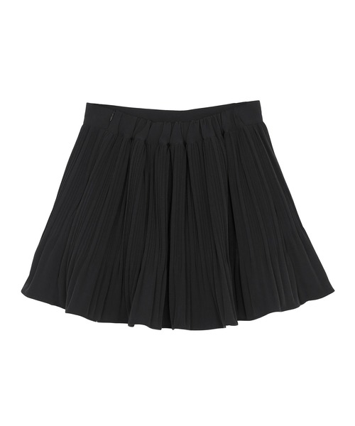 Figments(フィグメンツ)の「クリスタルプリーツフレアミニスカート(スカート・レディース・グリーン/ブラック・FREE)」の17枚目の写真