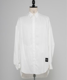 julius レーヨン コットン ドレープ シャツ 3 ブラック 879SHM2 JULIUS - COTTON SZ JERSEY / ブラック | Tempt