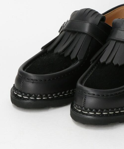 Paraboot(パラブーツ)の「<PARABOOT>NYONS PONY レザーシューズ(ドレスシューズ・レディース・ブラック・4/5/4h/3h/3)」の4枚目の写真