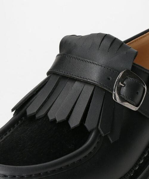 Paraboot(パラブーツ)の「<PARABOOT>NYONS PONY レザーシューズ(ドレスシューズ・レディース・ブラック・4/5/4h/3h/3)」の5枚目の写真